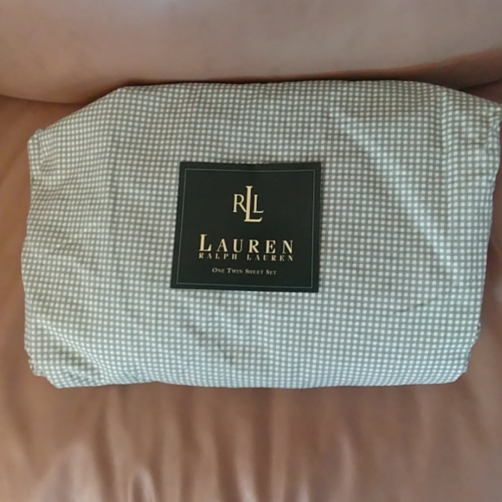 Ralph Lauren Twin Sheet Set